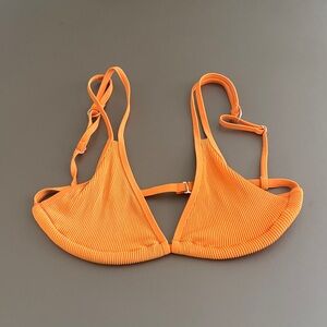 Kulani Kinis Vibrant Orange Bikini Top